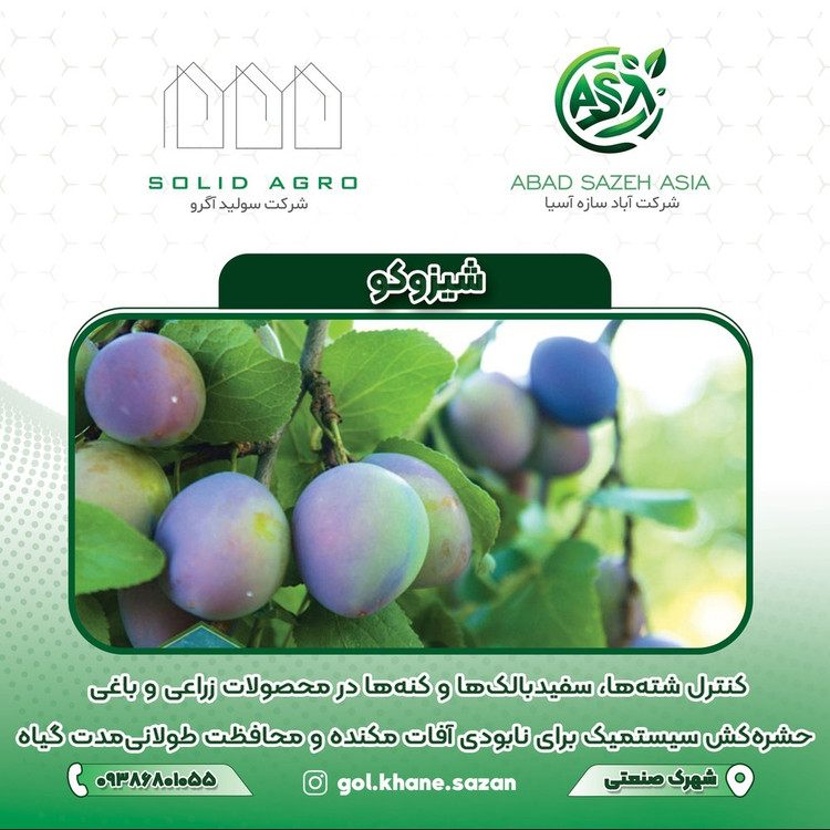 سم شیزوکو حشره کش سیستمیک 600 سی سی